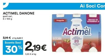 Coop Actimel Actimel offerta