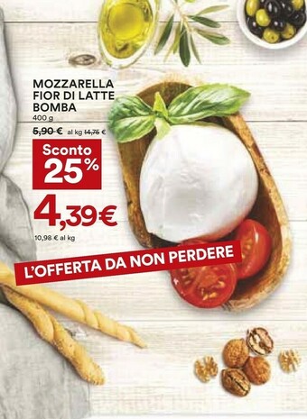 Coop Fior di latte offerta