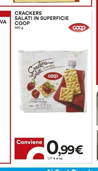 Coop Crackers offerta
