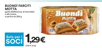 Coop Buondi Buondì offerta