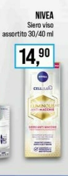 Caddy's Nivea Crema viso offerta