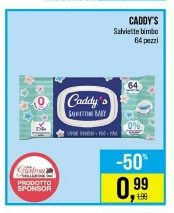 Caddy's Salviettine offerta