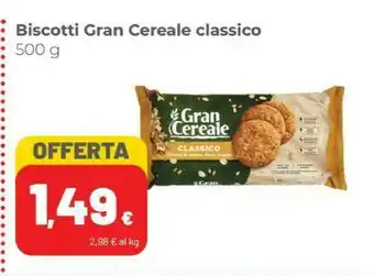Coop Gran Cereale Biscotti Classico offerta