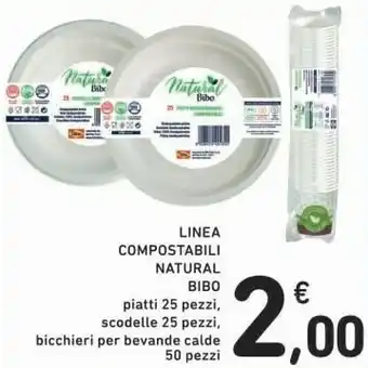 Conad Bibo Linea Compostabili Natural offerta