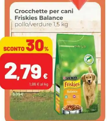 Coop Friskies Balance Crocchette Per Cani offerta