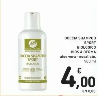 Bios & Derma Doccia Shampoo Sport Biologico