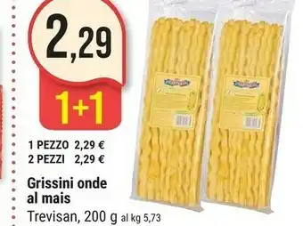 Supermercati Gulliver Trevisan Onde Al Mais 200 G(ml) offerta