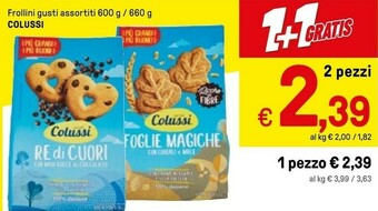Iper La Grande Colussi Re Di Cuori Con Maxi Gocce Di Cioccolato 600 G(ml) offerta