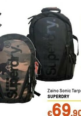 Superdry Zaino Sonic Tarp offerta di Iper La Grande