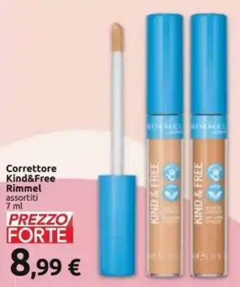 Carrefour Rimmel Correttore Kind & Free 7 ml offerta