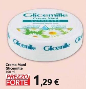 Carrefour Glicemille Crema Mani 100 ml offerta