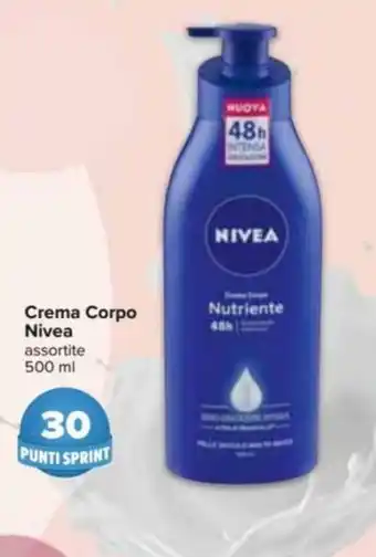 Carrefour Nivea Crema Corpo 500 ml offerta