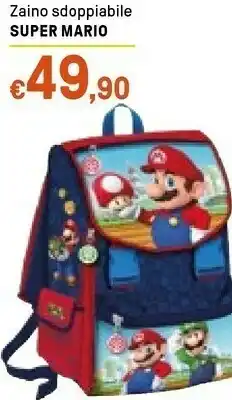 Iper La Grande Super Mario Zaino Sdoppiabile offerta