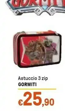 Iper La Grande Gormiti Astuccio 3 Zip offerta