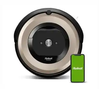Euronics Irobot - aspirapolvere robot roomba e6(198)-sabbia offerta