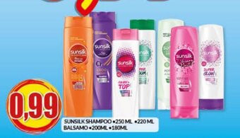 Risparmio Casa Sunsilk Shampoo 250 ml/ 220 ml, Balsamo 200 ml/ 180 ml offerta