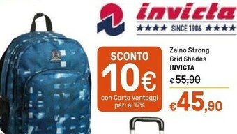 Iper La Grande Invicta Zaino Strong Grid Shades offerta