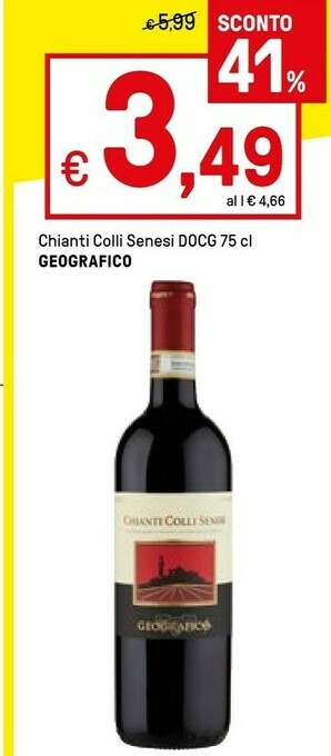 Iper La Grande Vino bianco offerta