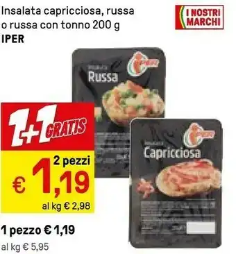 Iper La Grande Alba Iper Insalata Capricciosa offerta