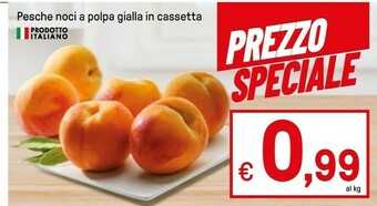 Iper La Grande Pesche Noci A Polpa Gialla In Cassetta offerta