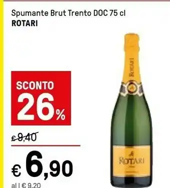 Iper La Grande Rotari Spumante Brut Trento offerta