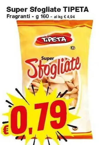 Prix Quality Tipeta Super Sfogliate 160 G offerta