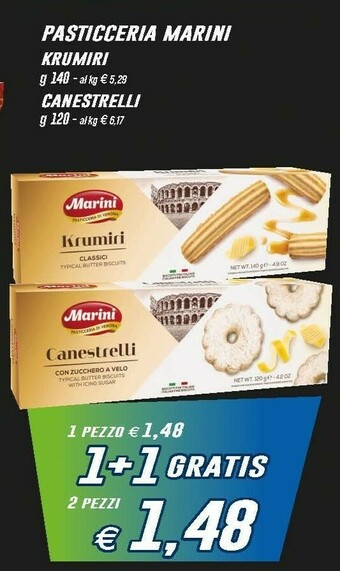 Marini Krumiri Classici 140 G