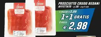 Prix Quality Bedani Prosciutto Crudo Affettat 100 G offerta