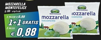 Prix Quality Montefelice Mozzarella Bocconcino 100 G offerta