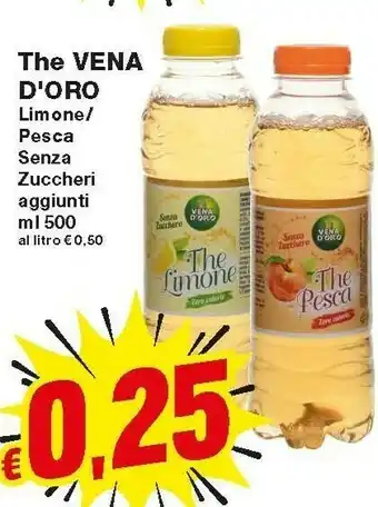 Prix Quality Vena D'Oro - Thè Al Limone 500 G(ml) offerta