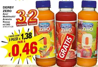 Prix Quality Derby Blue Zero Multifrutti 360 Ml offerta