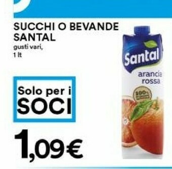 Coop Santal Santal offerta
