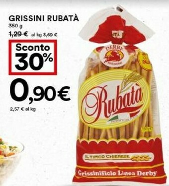 Coop Rubatà Grissini offerta