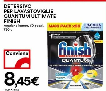 Coop Finish Detersivo lavastoviglie offerta