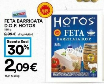 Coop Hotos Feta offerta