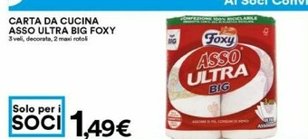 Coop Foxy Rotoli di carta offerta