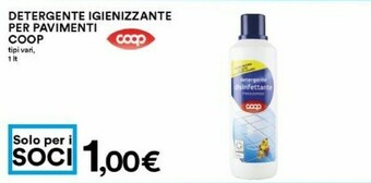 Coop Pulizia pavimenti offerta