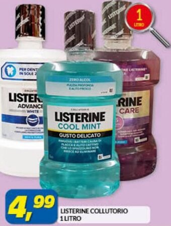 Risparmio Casa Listerine Collutorio 1 litro offerta