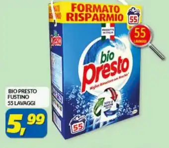 Risparmio Casa Bio Presto Fustino 55 lavaggi offerta