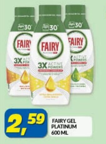 Risparmio Casa Fairy Gel Platinum 600 ml offerta