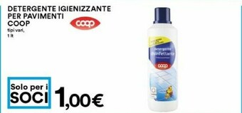 Coop Pulizia pavimenti offerta