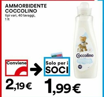 Coop Coccolino Ammorbidente offerta