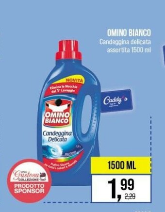 Caddy's Omino Bianco Detersivo lavatrice offerta