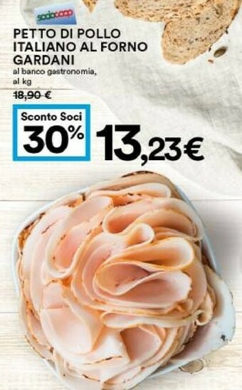 Coop Gardani Petto Di Pollo Italiano Al Forno offerta