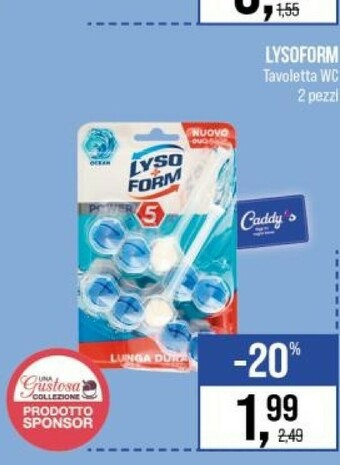 Caddy's Lysoform Pulizia bagno offerta