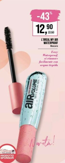 Caddy's L'Oreal Mascara offerta