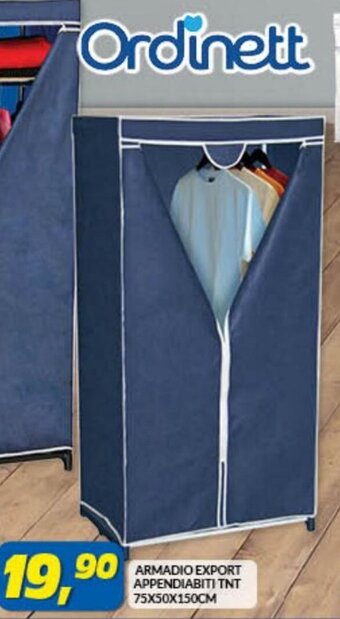 Risparmio Casa Ordinett Armadio Export Appendiabiti Tnt 75x50x150cm offerta