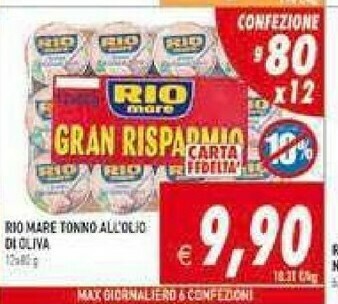 Supermercati Agorà Tonno offerta