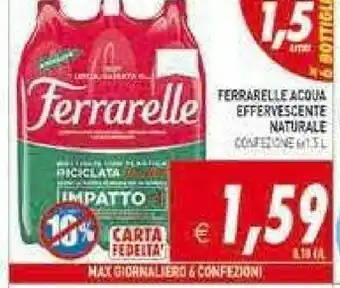 Supermercati Agorà Ferrarelle Acqua offerta