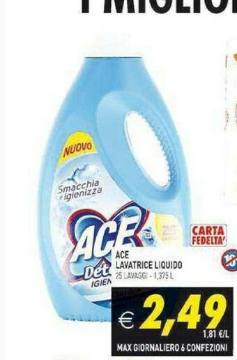 Gros Detersivo lavatrice offerta